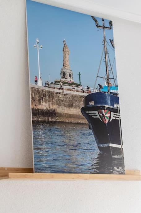Acogedor Piso En Santurtzi .Parking Privado Daire Dış mekan fotoğraf